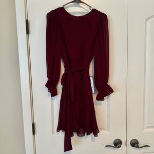 B. Darlin Juniors Short Flowy Wedding or Holiday Dress